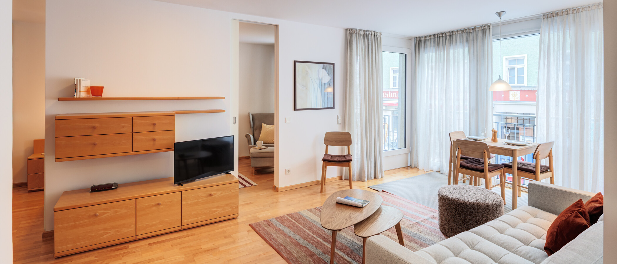 apartamento München Glockenbachviertel 04 zona de día  4097