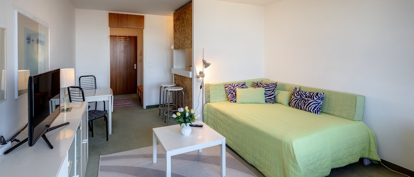 apartamento München Olympiadorf 04 zona de día  413