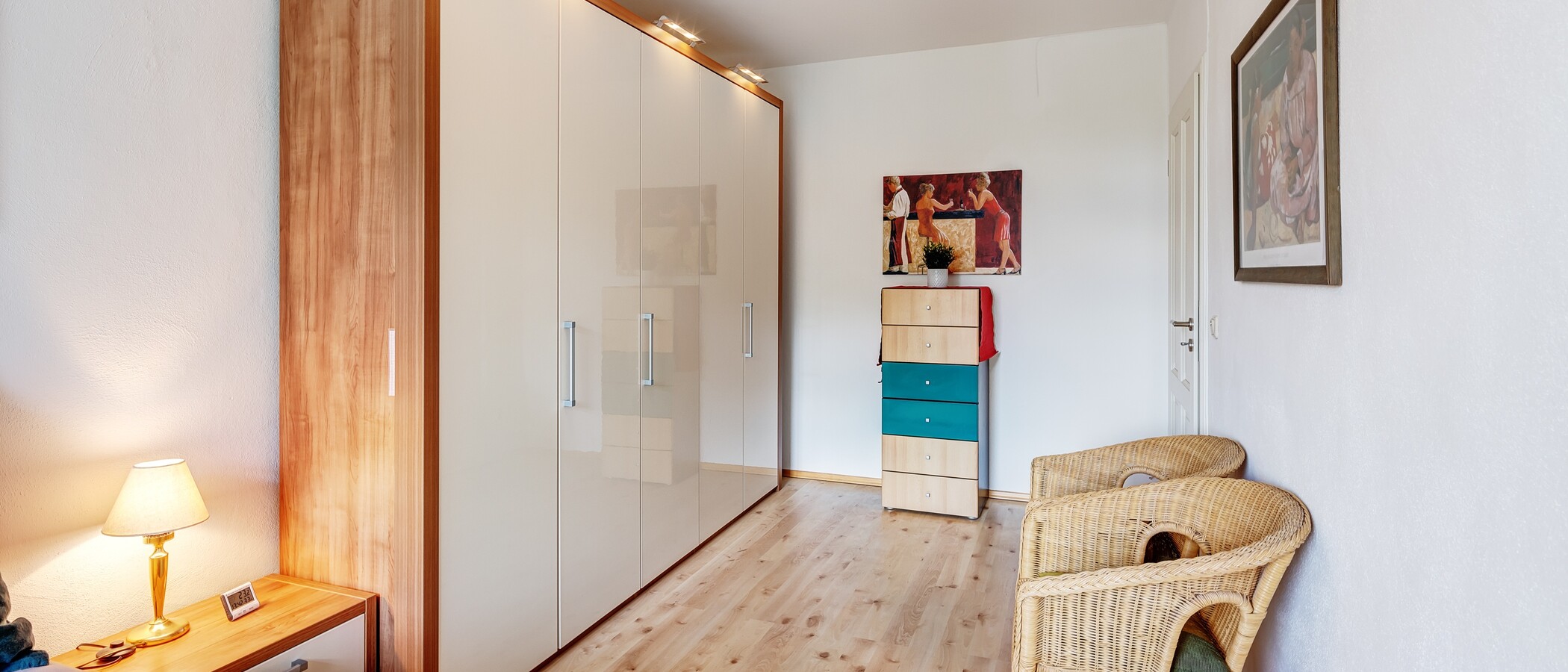 ático München Obergiesing 03 dormitorio 4141