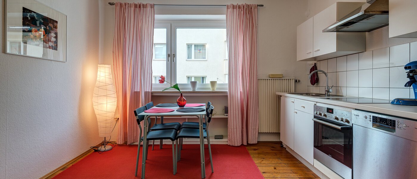 apartamento München Maxvorstadt - Universitätsviertel 01 cocina 4156