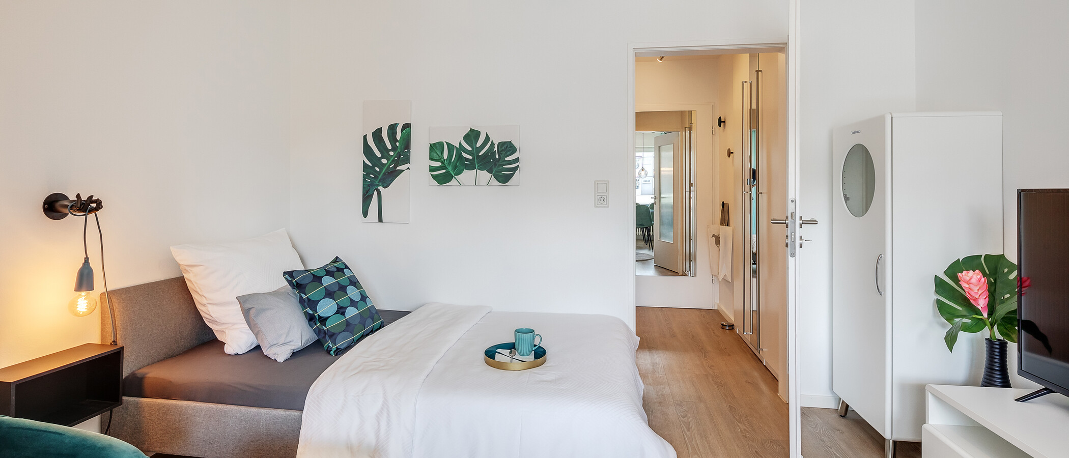 apartamento München Milbertshofen 02 zona de dormir 4166