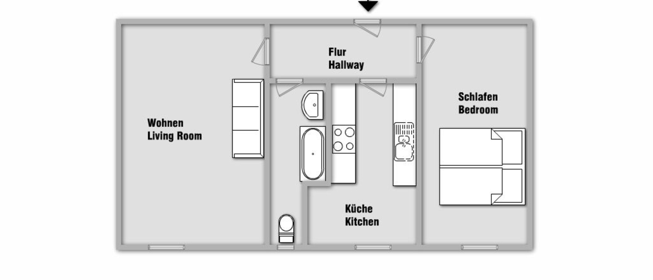 apartamento München Schwabing-West (rund um den Hohenzollernplatz) 01 plano 4172