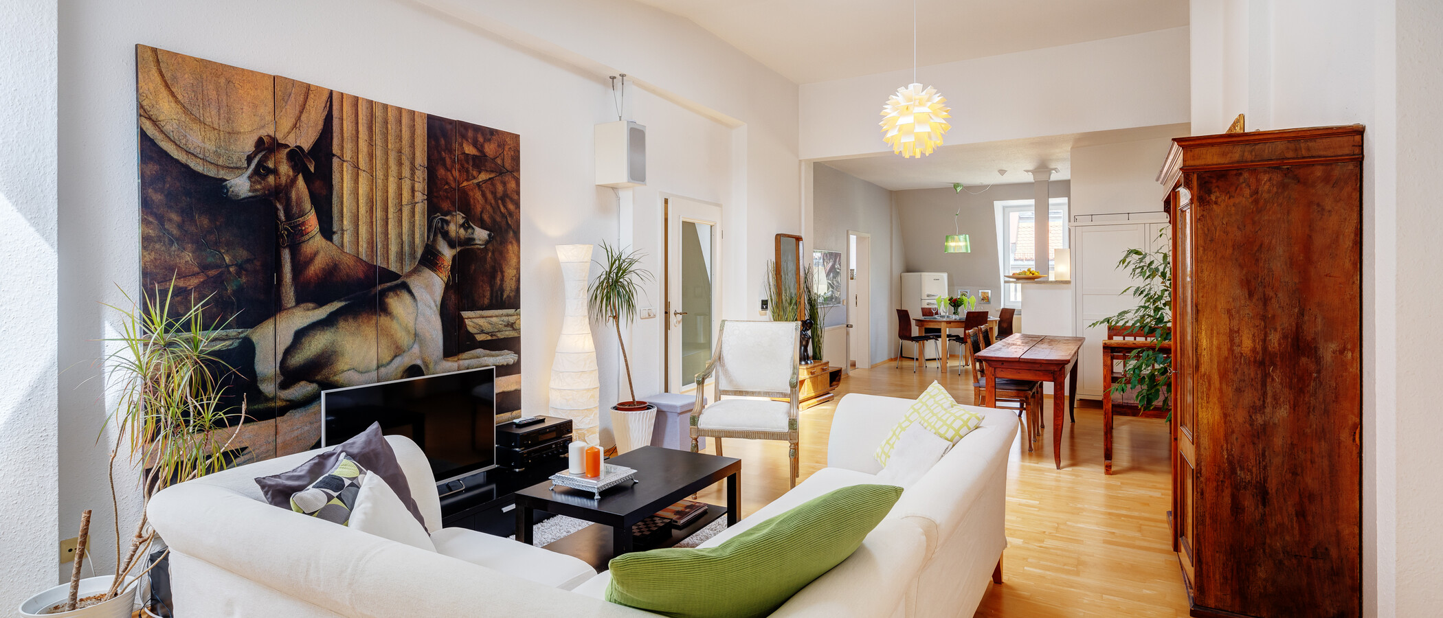 apartamento München Schwanthalerhöhe 02 zona de día  4210