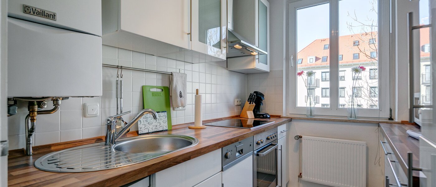 apartamento München Maxvorstadt - Rund um den Josephplatz 01 cocina 4228