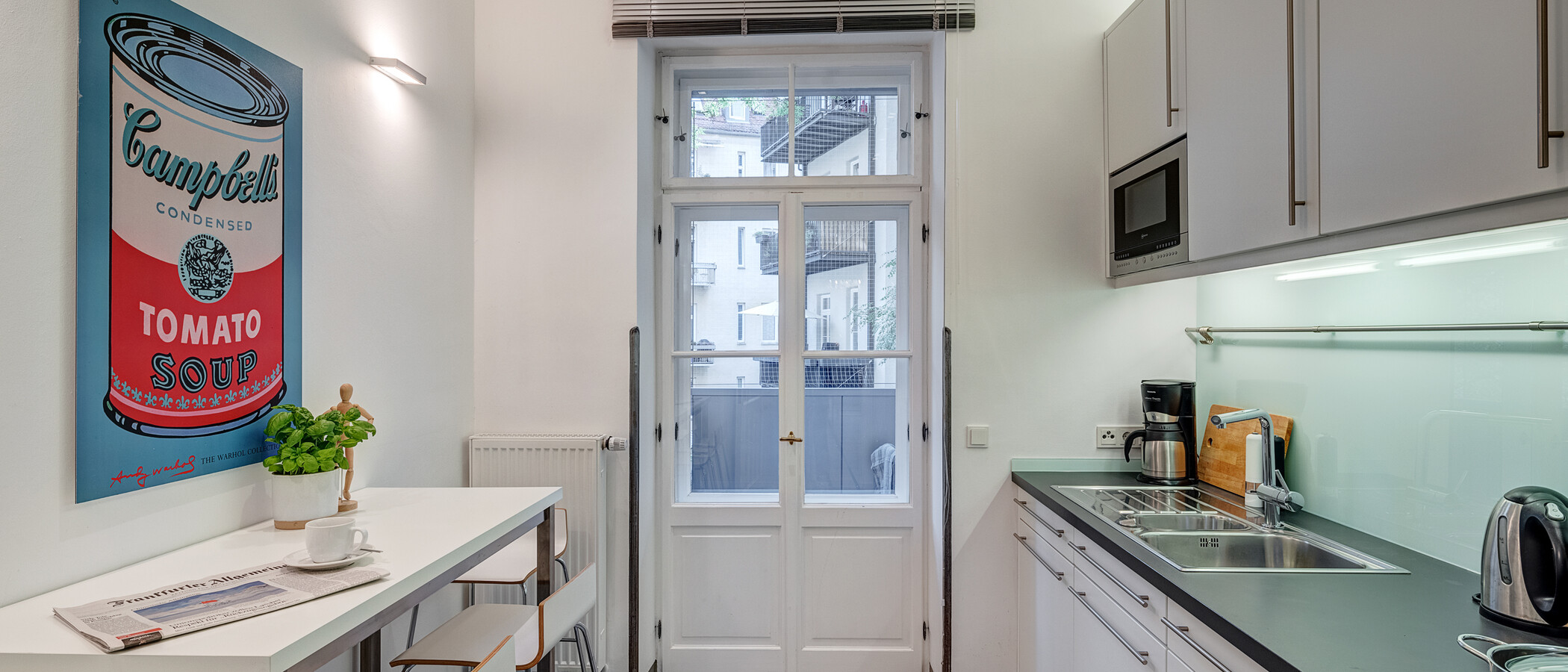 apartamento München Maxvorstadt - Rund um den Josephsplatz 01 cocina 4242