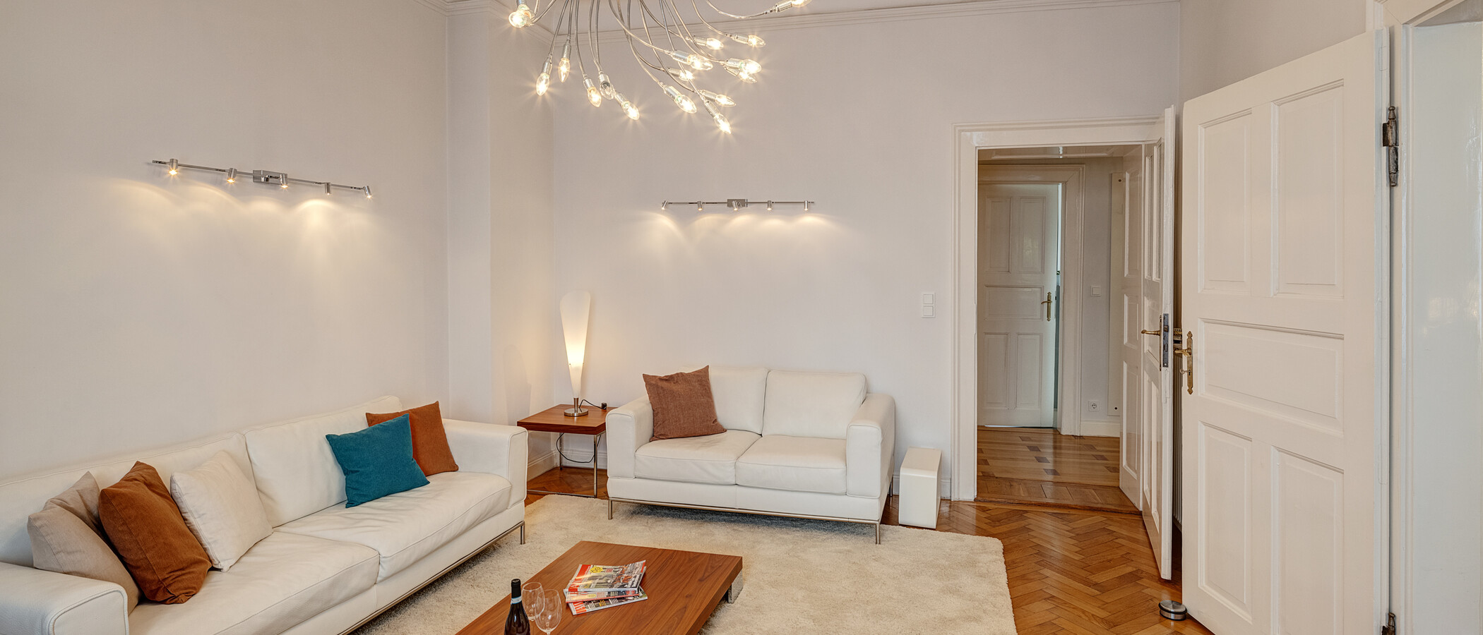 apartamento München Maxvorstadt - Rund um den Josephsplatz 04 sala de estar 4242