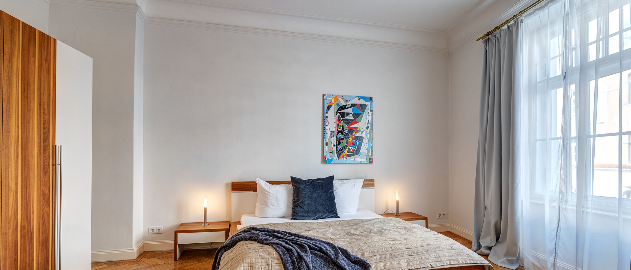 apartamento München Maxvorstadt - Rund um den Josephsplatz 01 1. dormitorio 4242