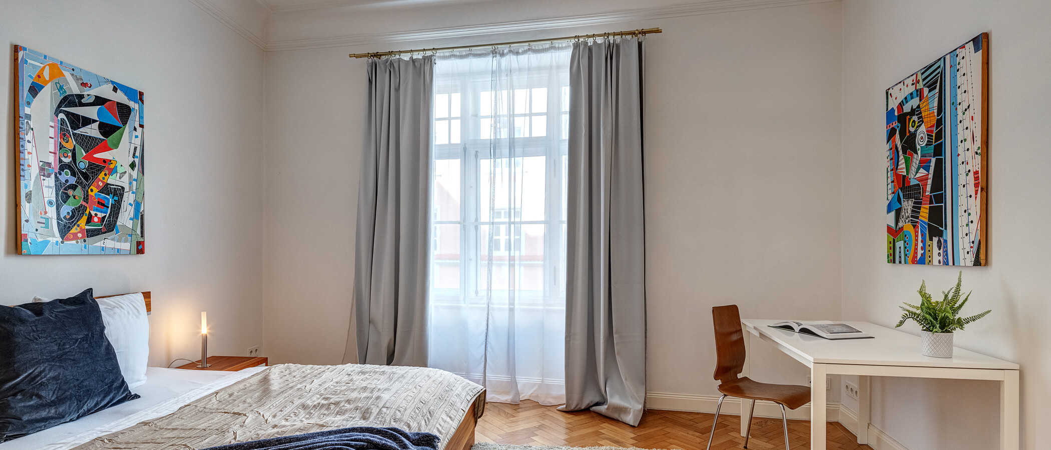 apartamento München Maxvorstadt - Rund um den Josephsplatz 02 1. dormitorio 4242