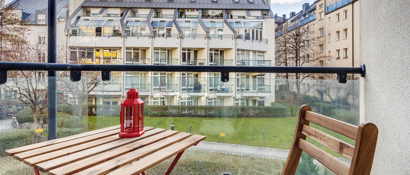 apartamento München Maxvorstadt - Museumsviertel 02 balcón 4250