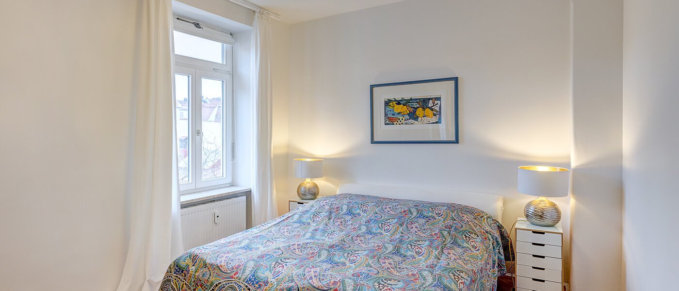 apartamento München Schwabing (rechts der Leopoldstraße) 01 dormitorio 4261