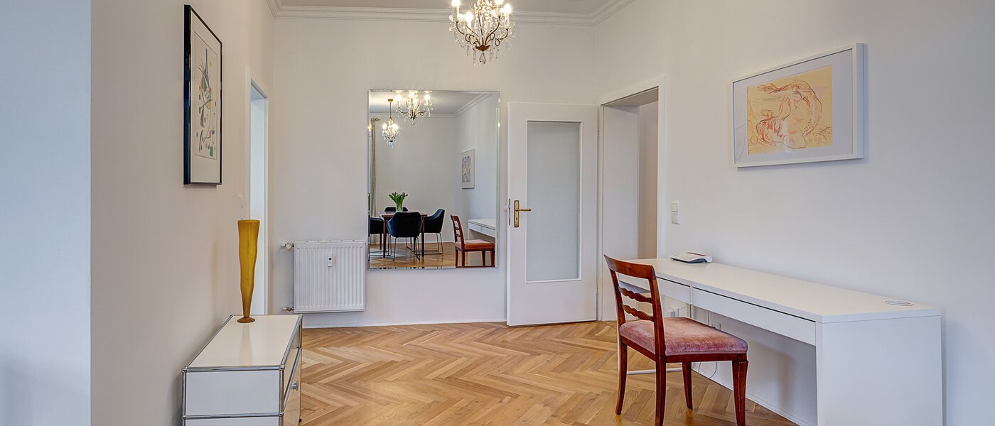 apartamento München Schwabing (rechts der Leopoldstraße) 03 zona de día  4261