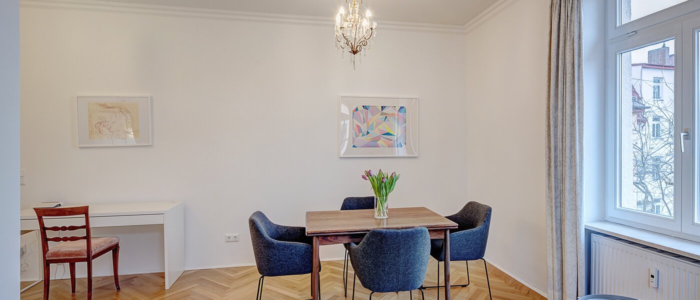 apartamento München Schwabing (rechts der Leopoldstraße) 04 zona de día  4261