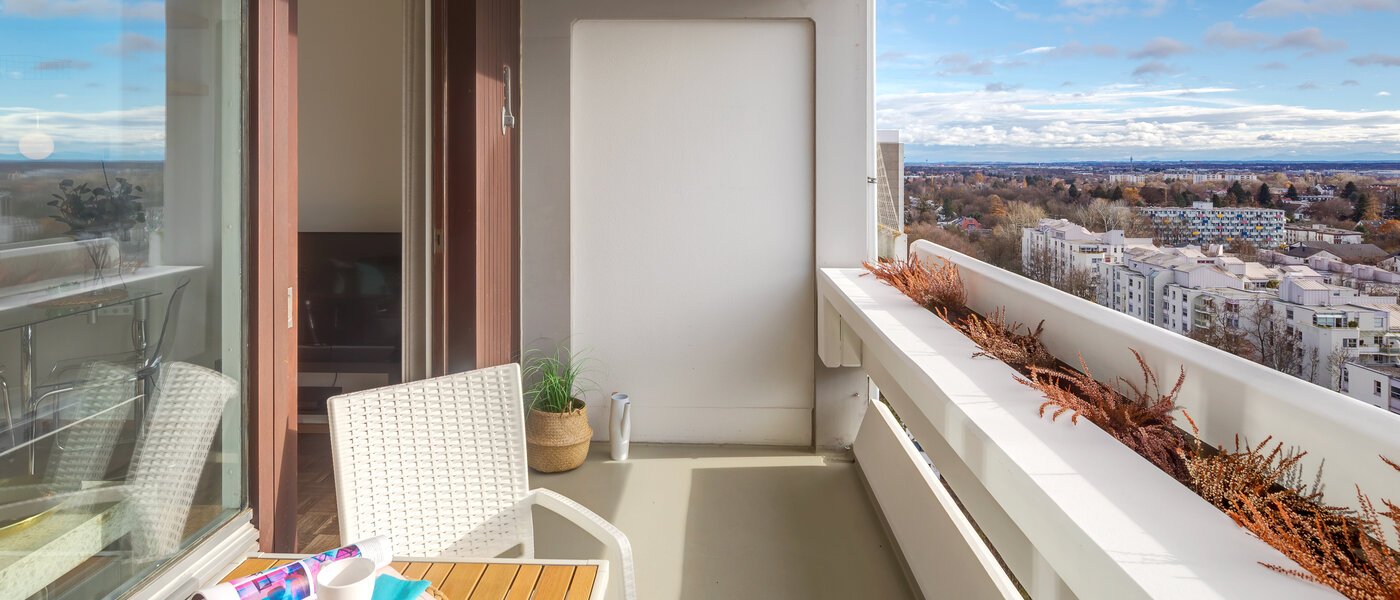 apartamento München Arabellapark 02 balcón 4263