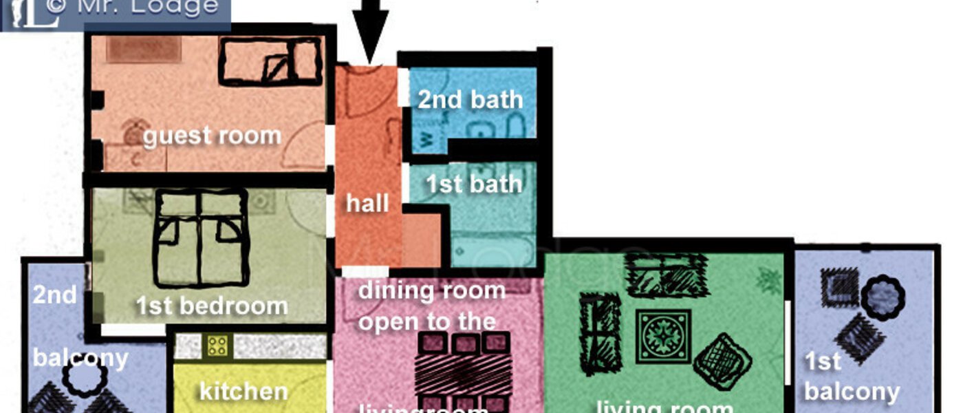 apartamento München Parkstadt Schwabing 01 plano 4318