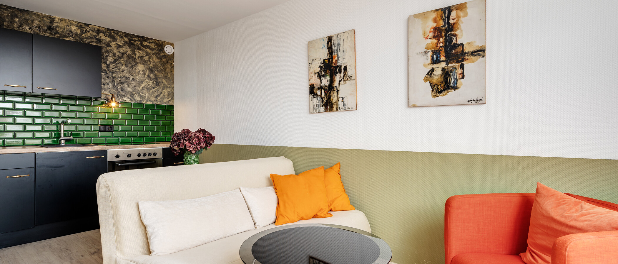apartamento München Isarvorstadt 01 zona de día  4327