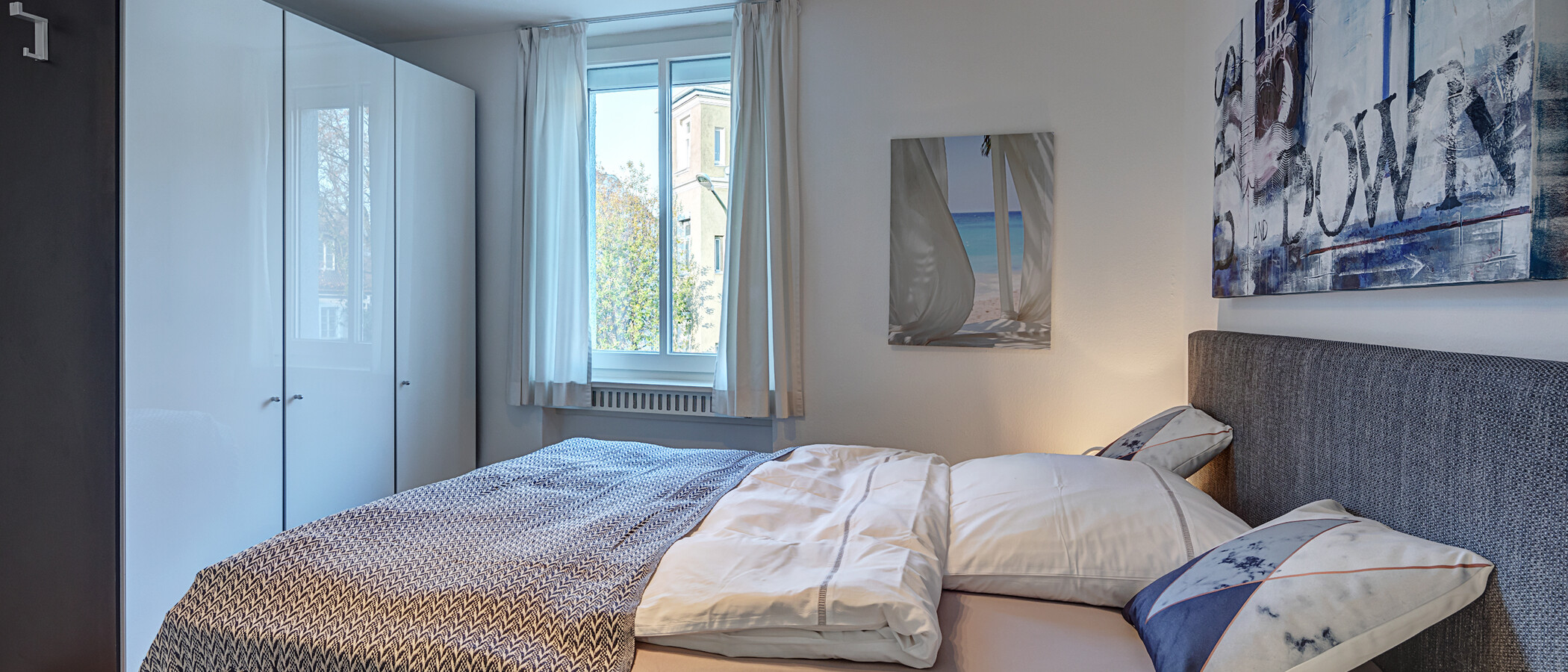 apartamento München Schwabing (rechts der Leopoldstraße) 02 dormitorio 4338