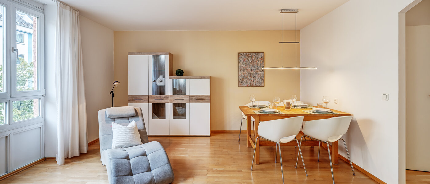 apartamento München Maxvorstadt - Museumsviertel 04 zona de día  4344