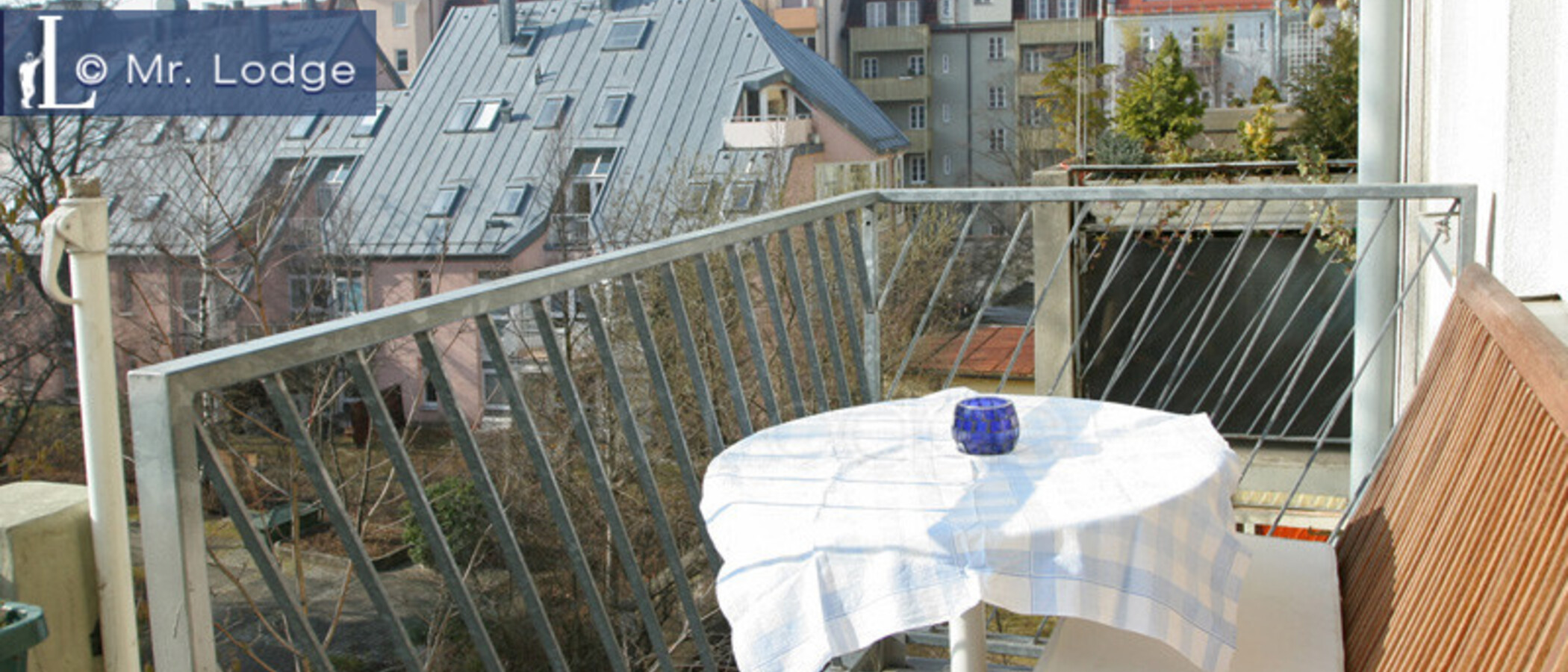 apartamento München Maxvorstadt - Westen 01 balcón 4358