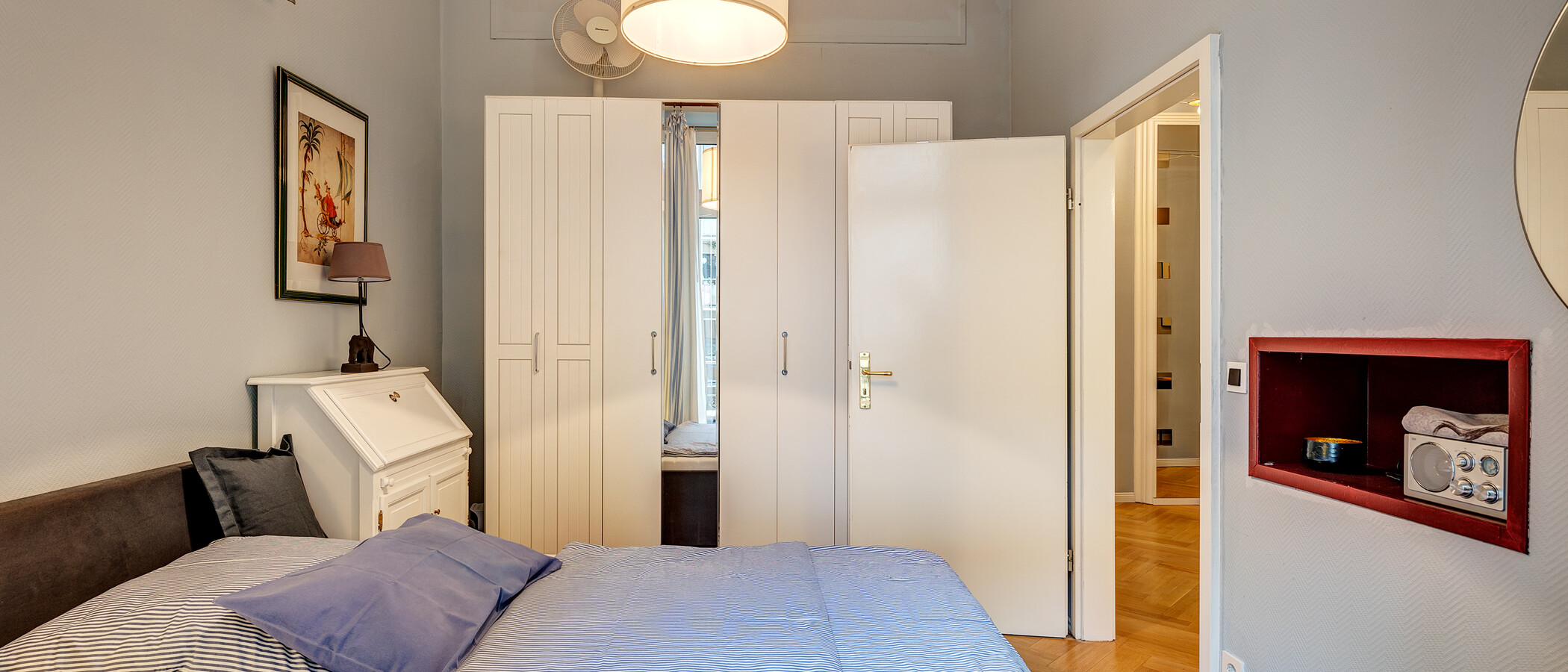 apartamento München Lehel 03 dormitorio 4375