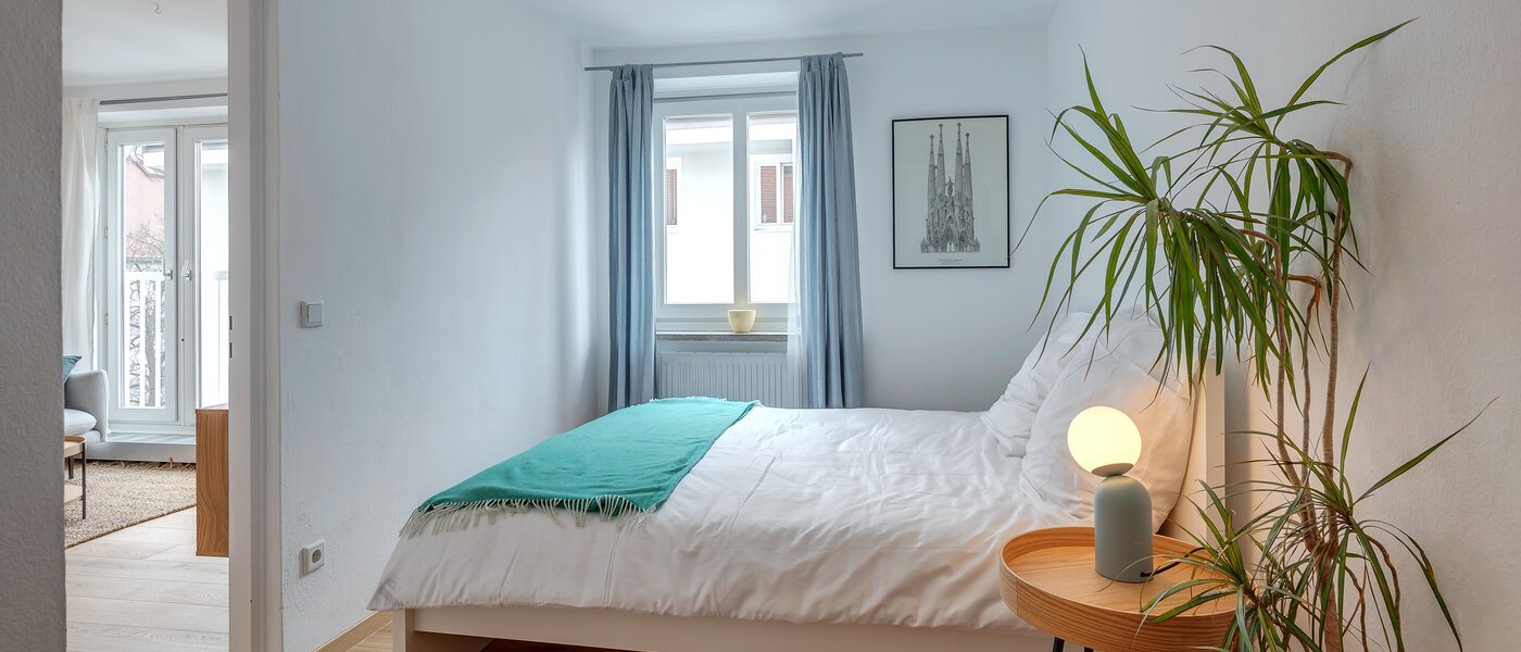 apartamento München Schwabing-West (rund um den Hohenzollernplatz) 01 dormitorio 4379