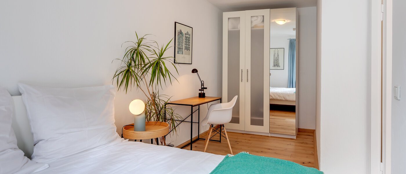 apartamento München Schwabing-West (rund um den Hohenzollernplatz) 03 dormitorio 4379