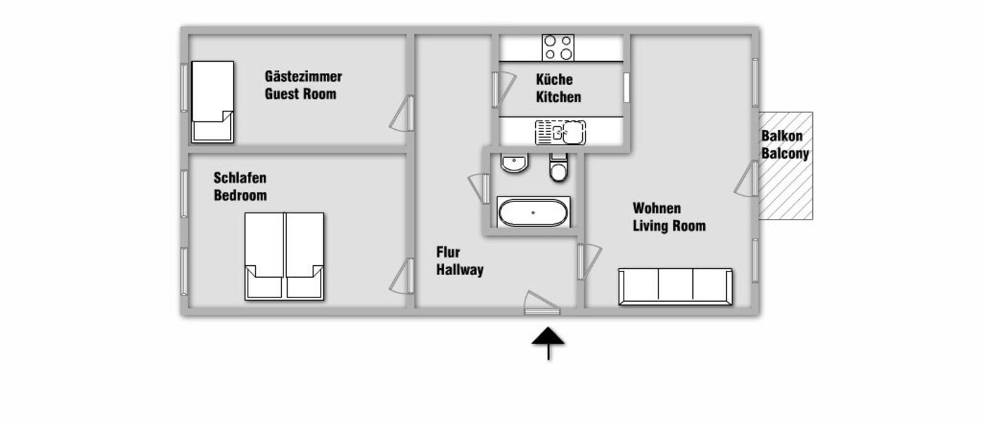 apartamento München Lehel 01 plano 4400