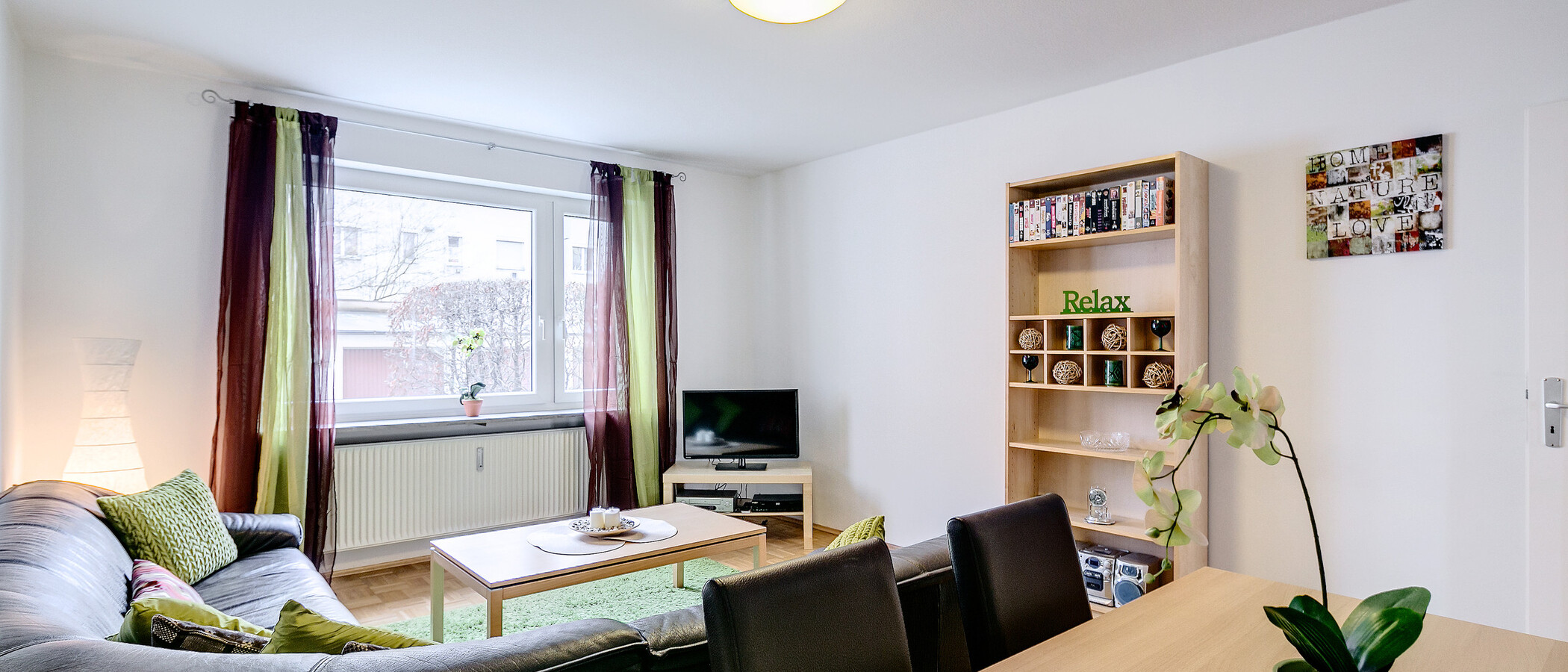 apartamento München Schwabing-Georgenschwaige 02 salón 4416