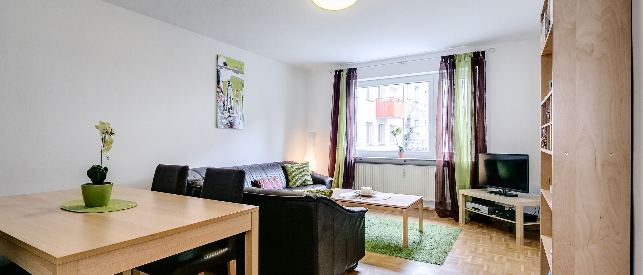 apartamento München Schwabing-Georgenschwaige 04 salón 4416