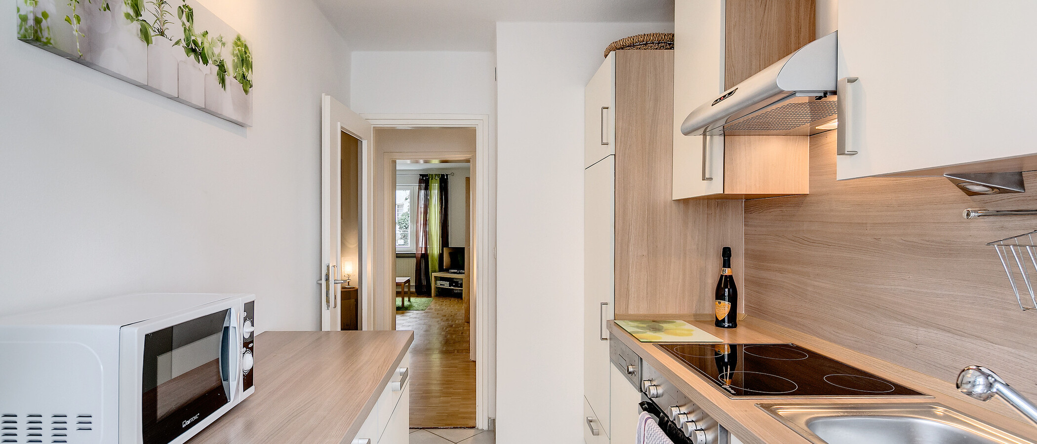 apartamento München Schwabing-Georgenschwaige 03 cocina 4416