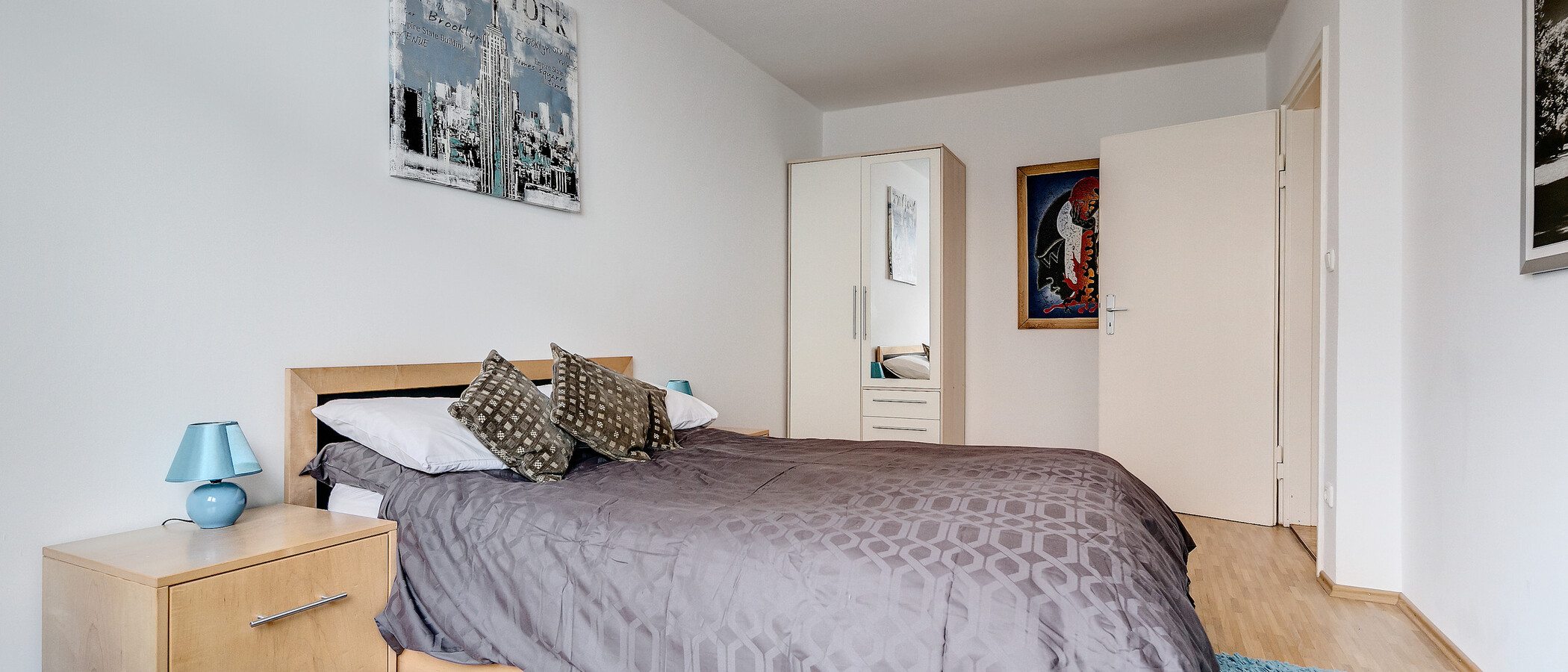 apartamento München Schwabing-Georgenschwaige 04 dormitorio 4416
