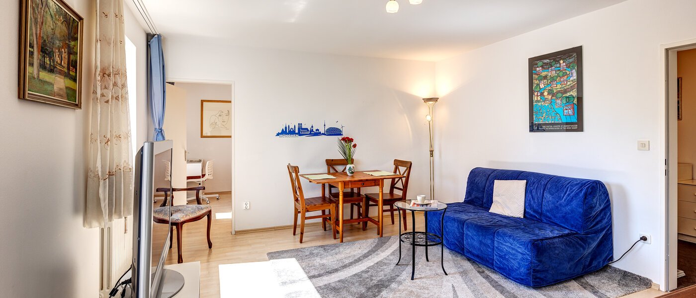 apartamento München Sendling-Westpark 02 zona de día  4419