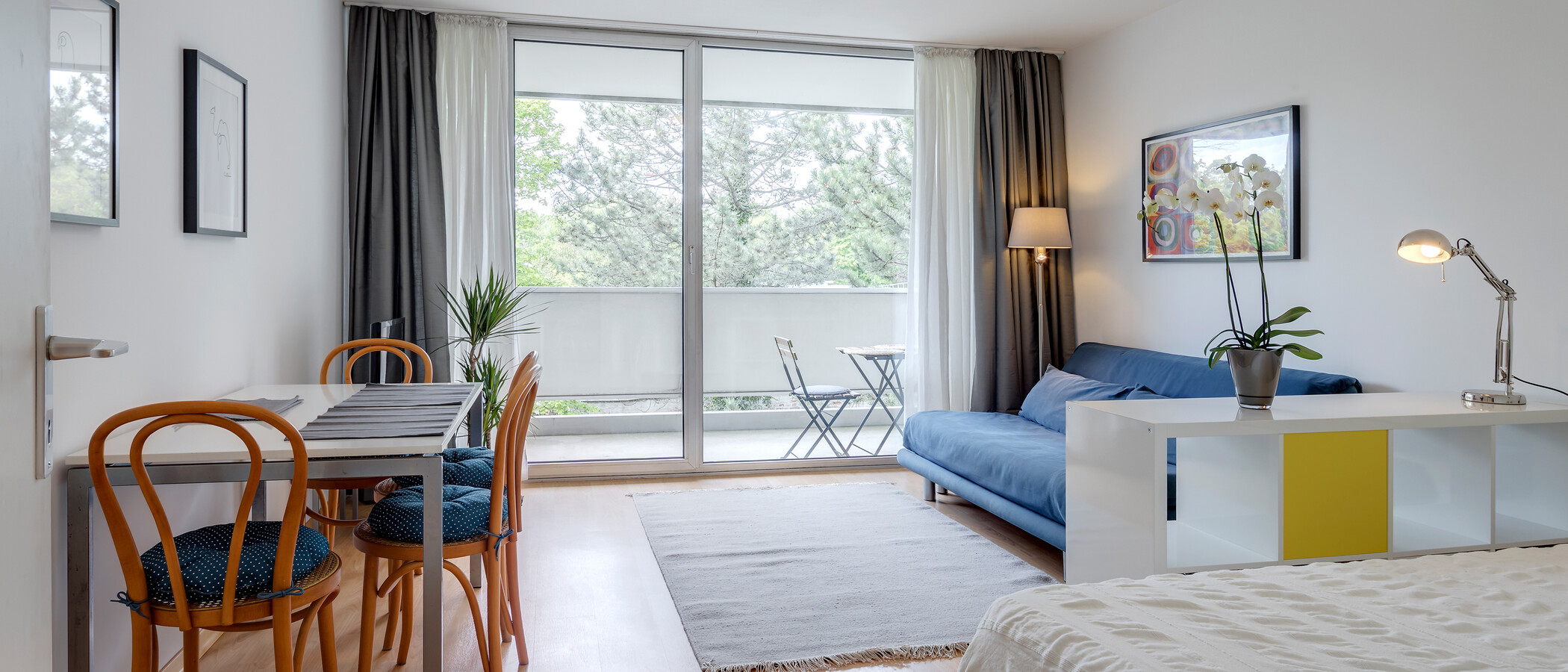 apartamento München Schwabing-Nord (zw. Leopoldstraße & Englischen Garten) 01 salón 4452