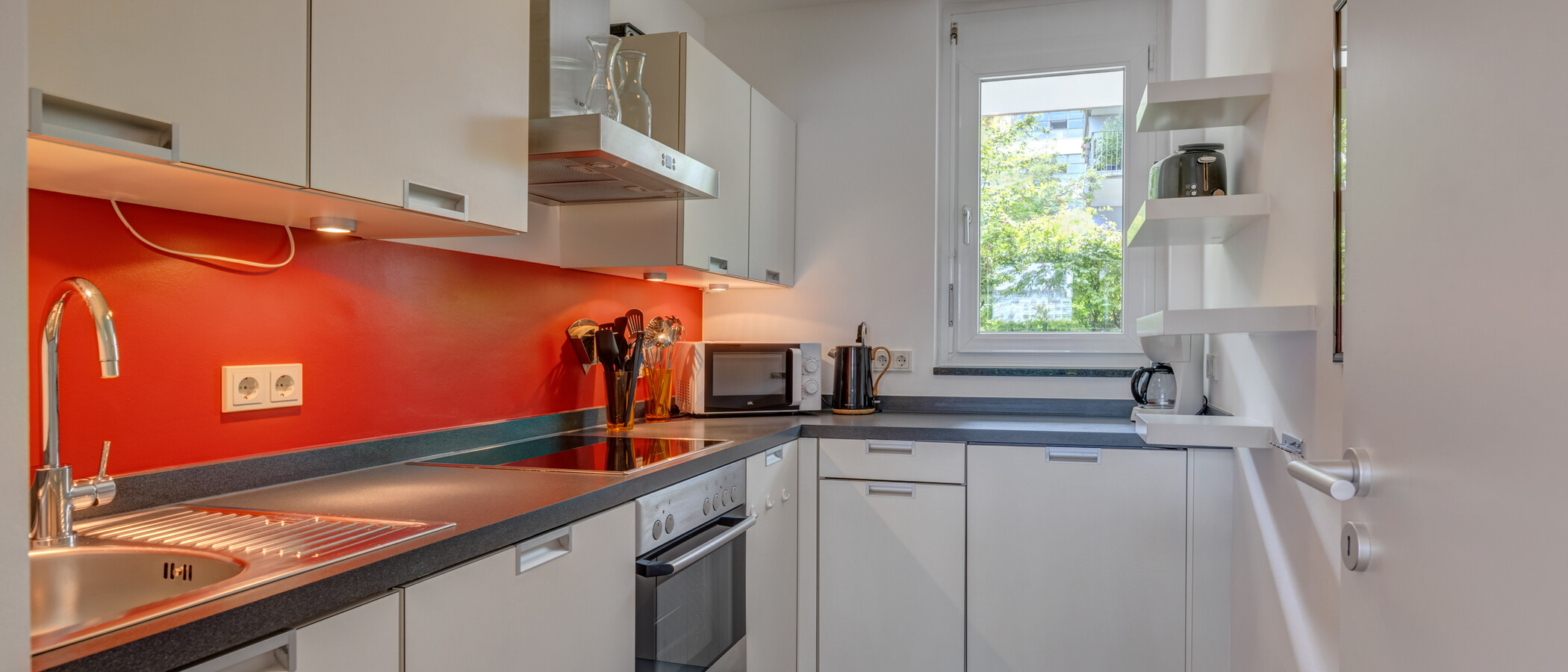 piso con jardín München Schwanthalerhöhe 01 cocina 4454