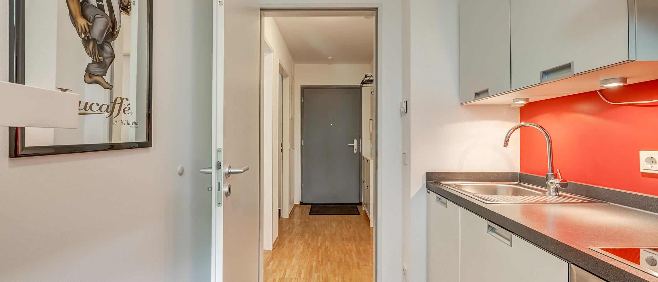 piso con jardín München Schwanthalerhöhe 02 cocina 4454