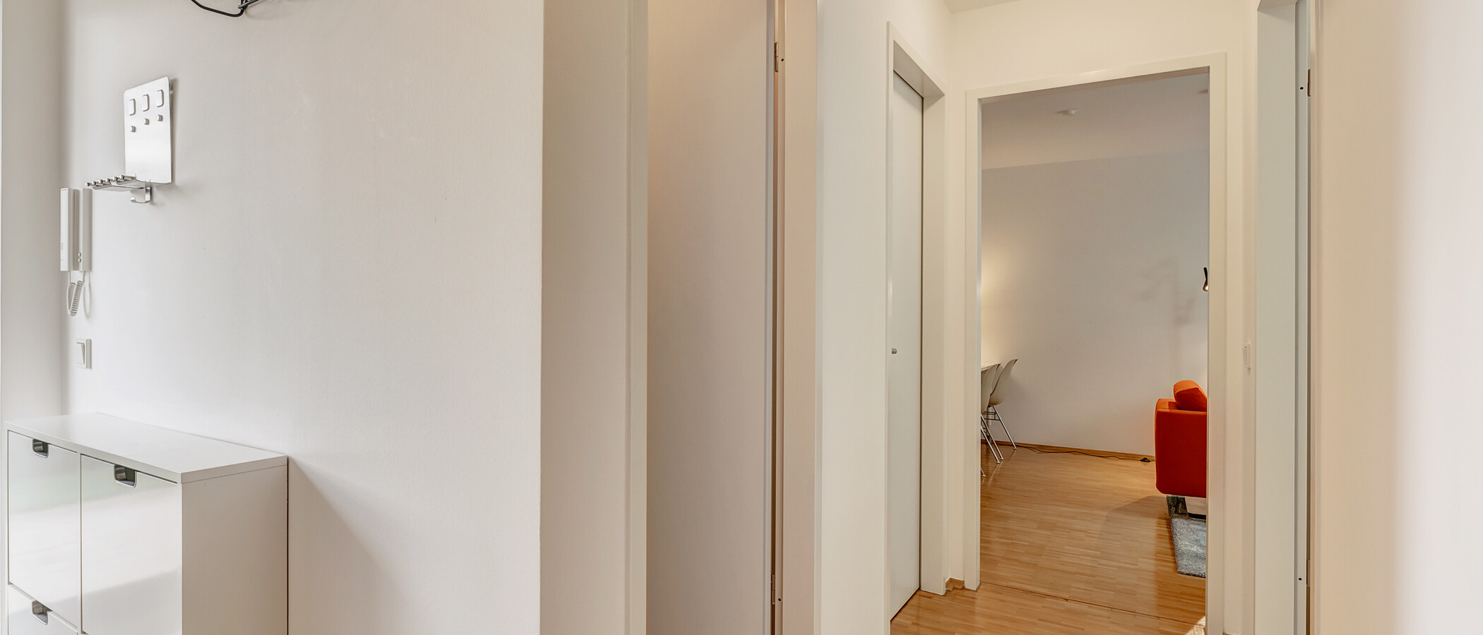 piso con jardín München Schwanthalerhöhe 02 pasillo 4454