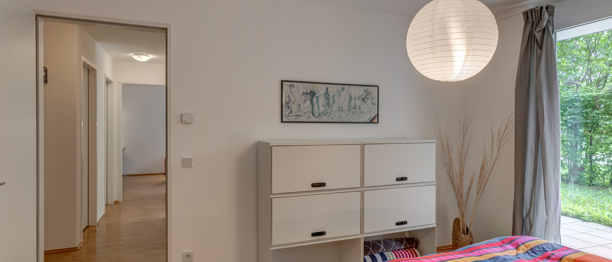 piso con jardín München Schwanthalerhöhe 03 dormitorio 4454