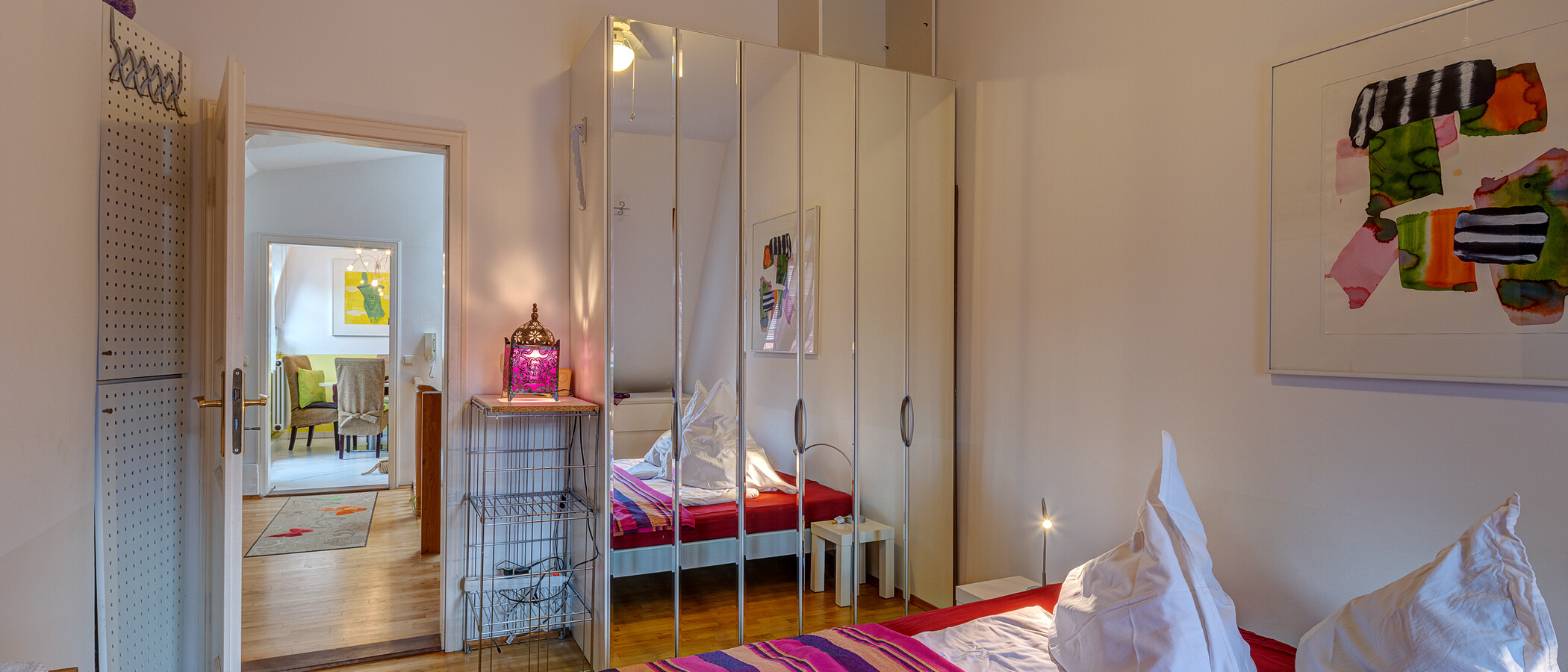 ático München Giesing 03 dormitorio 4477