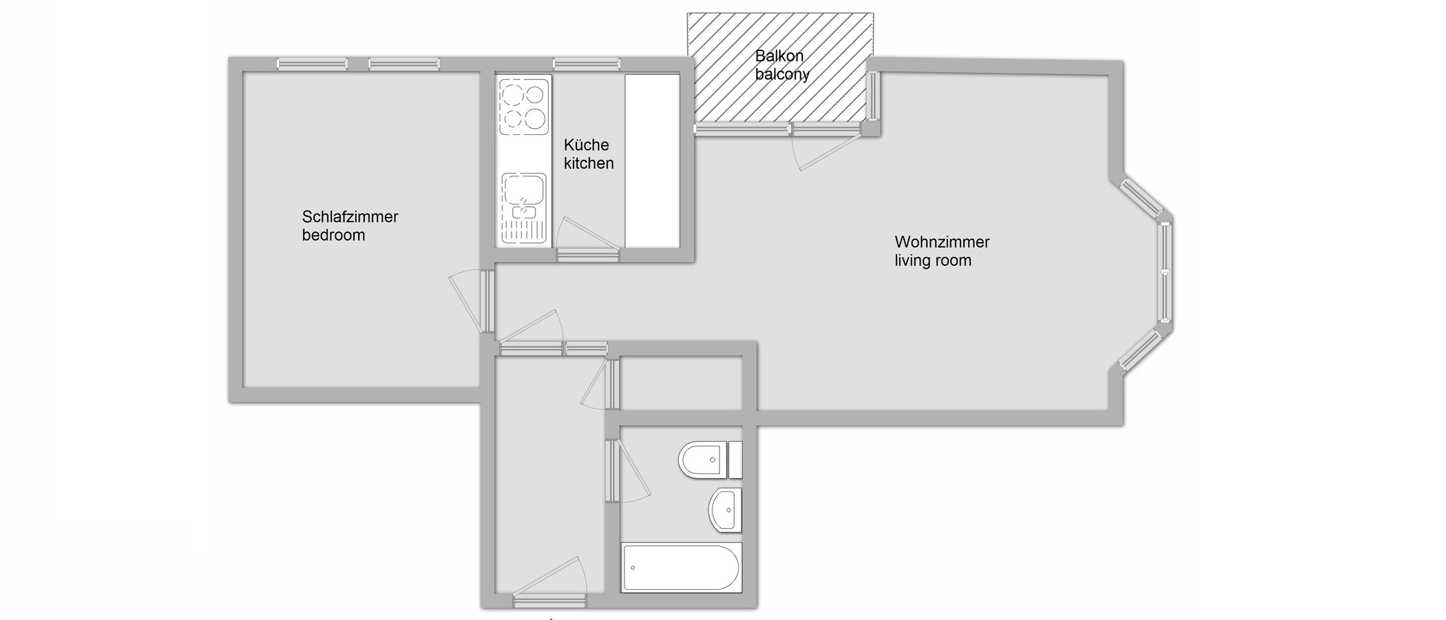 apartamento München Obersendling 01 plano 4519