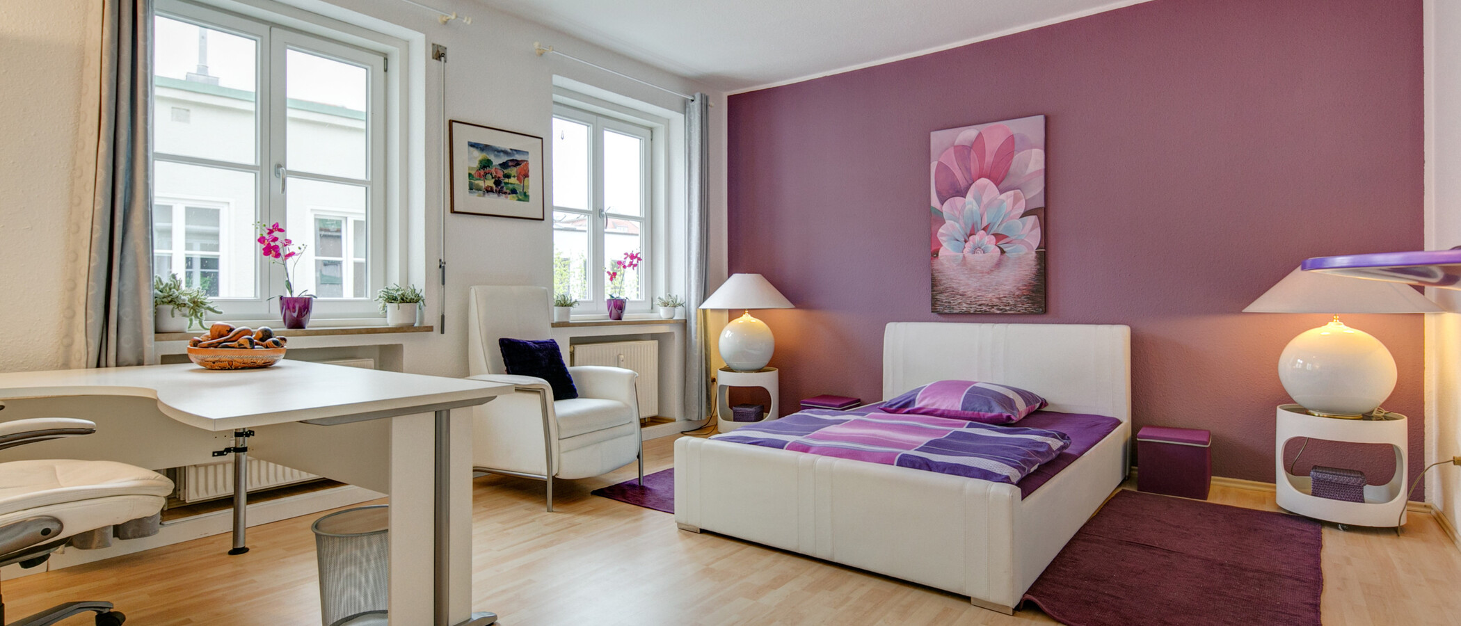 apartamento München Schwabing (rechts der Leopoldstraße) 01 dormitorio 4536