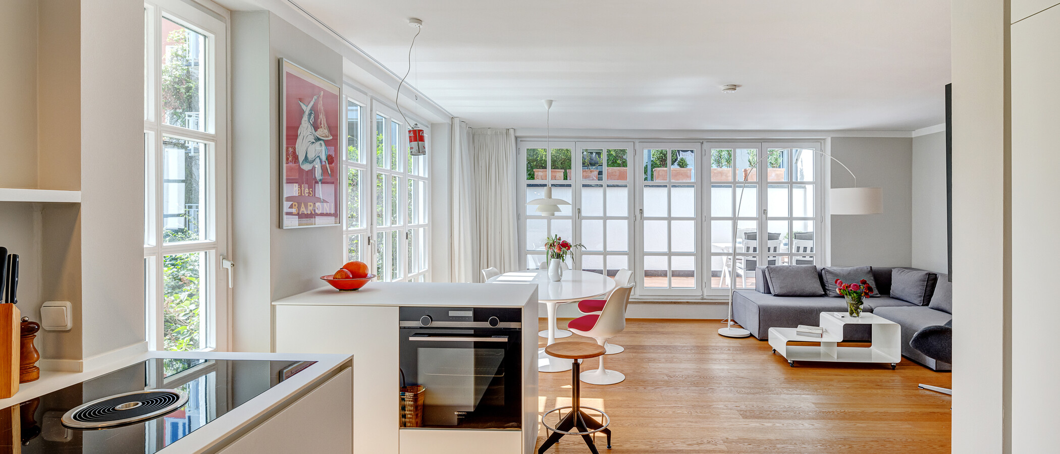 chalet adosado München Gärtnerplatzviertel 04 cocina 4545