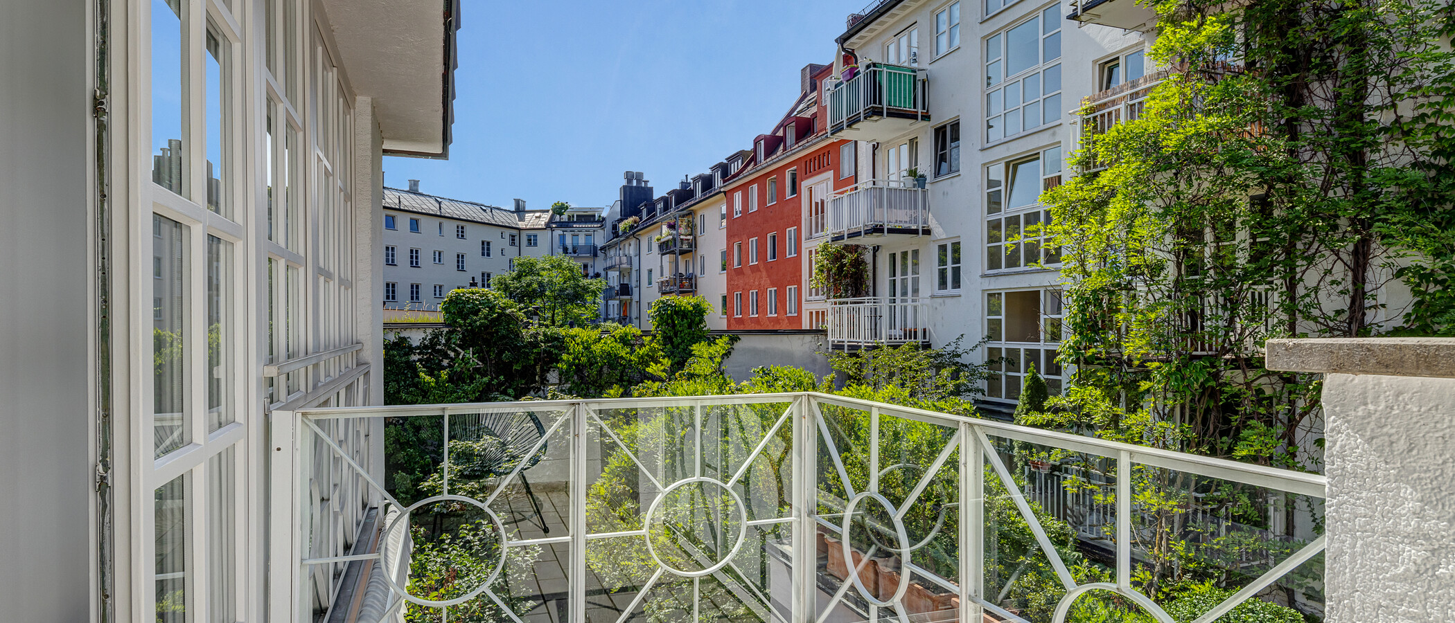 chalet adosado München Gärtnerplatzviertel 01 balcón 4545