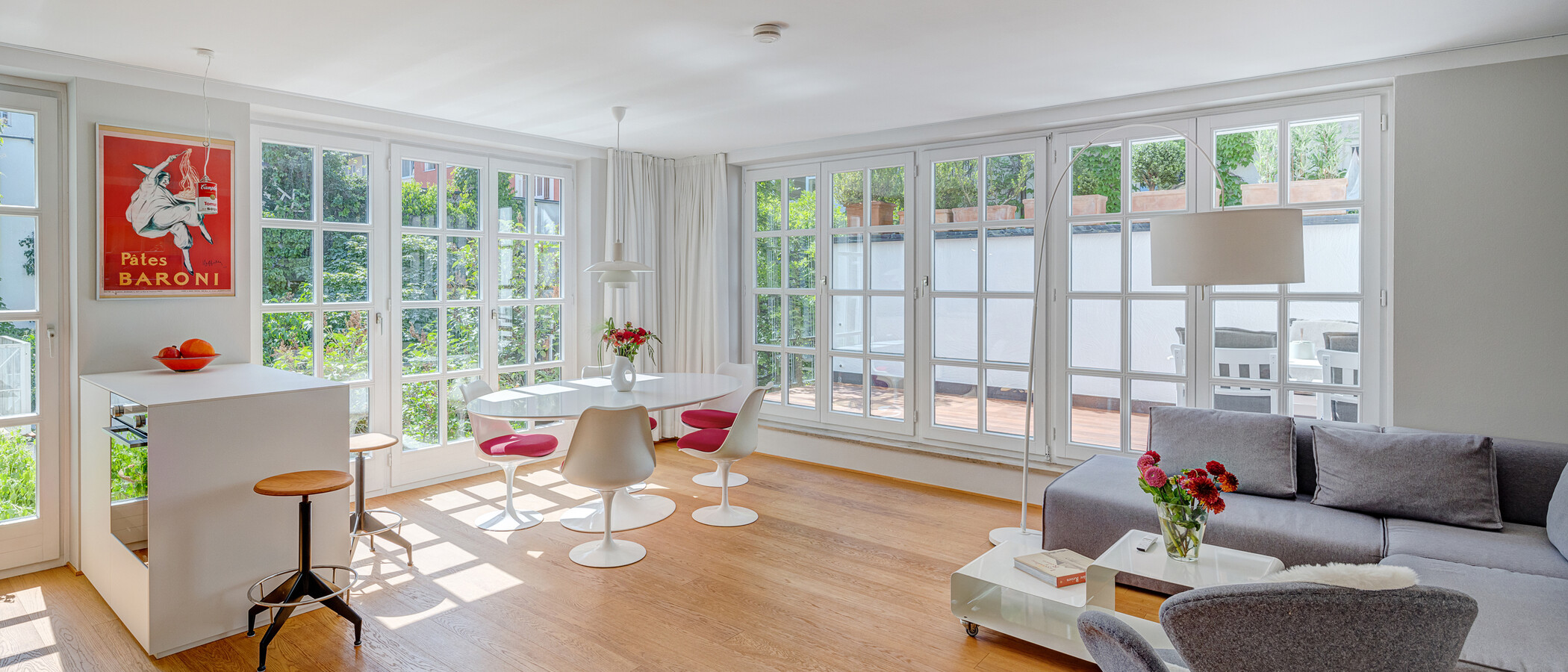 chalet adosado München Gärtnerplatzviertel 01 zona de día  4545