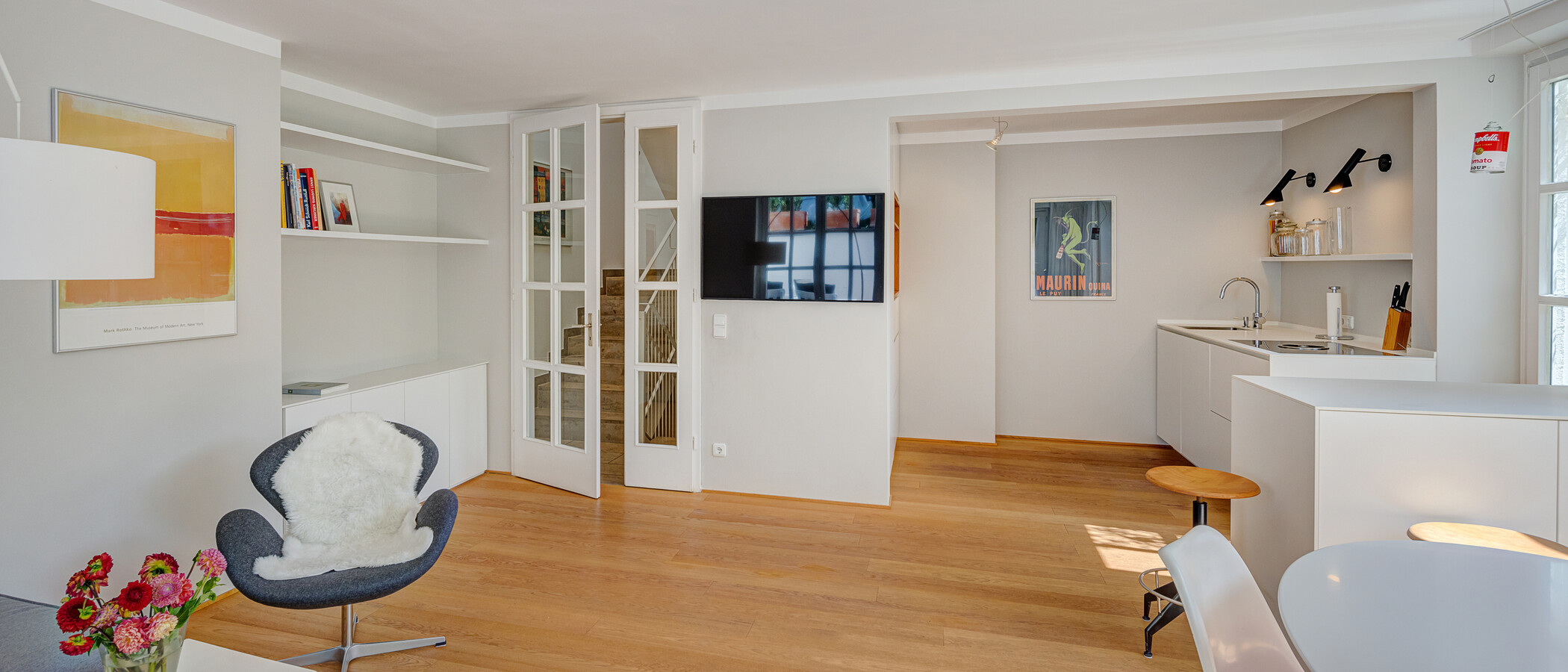 chalet adosado München Gärtnerplatzviertel 03 zona de día  4545