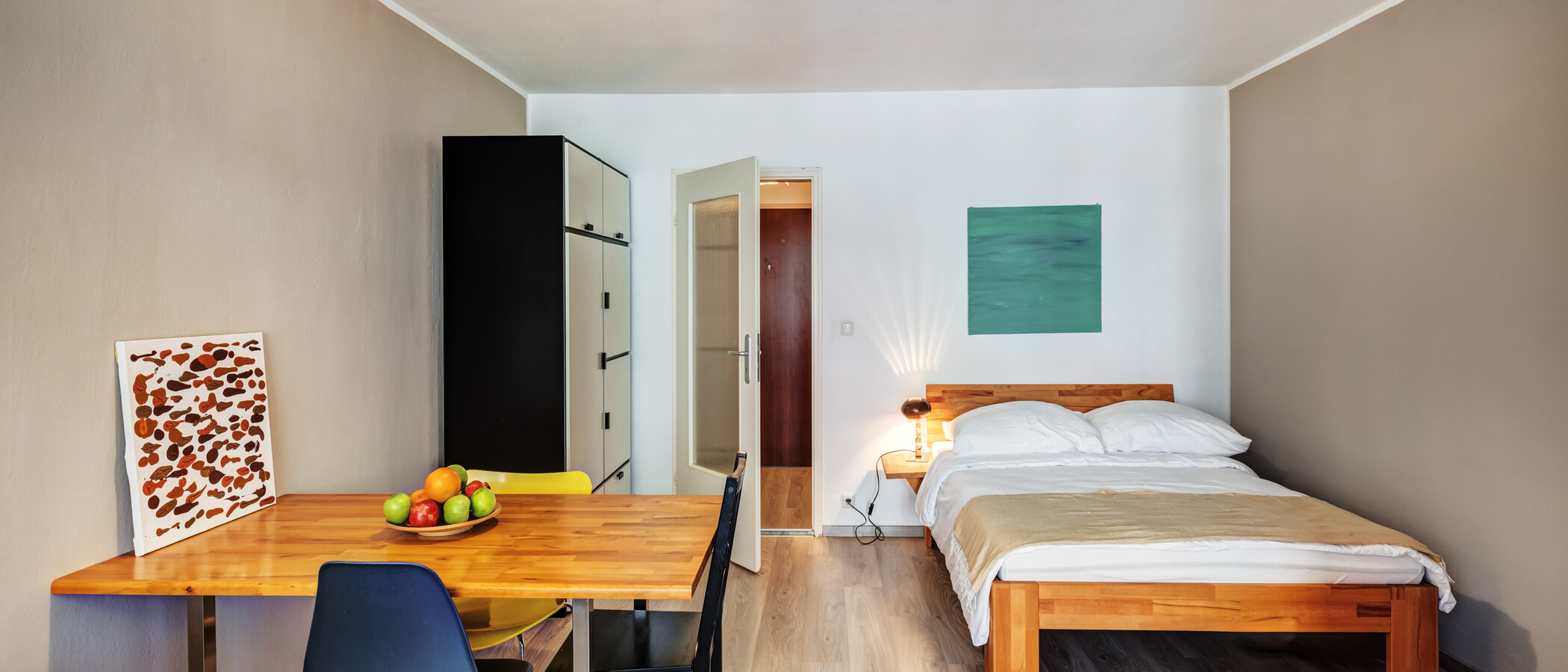 apartamento München Neuhausen 04 zona de día  4612