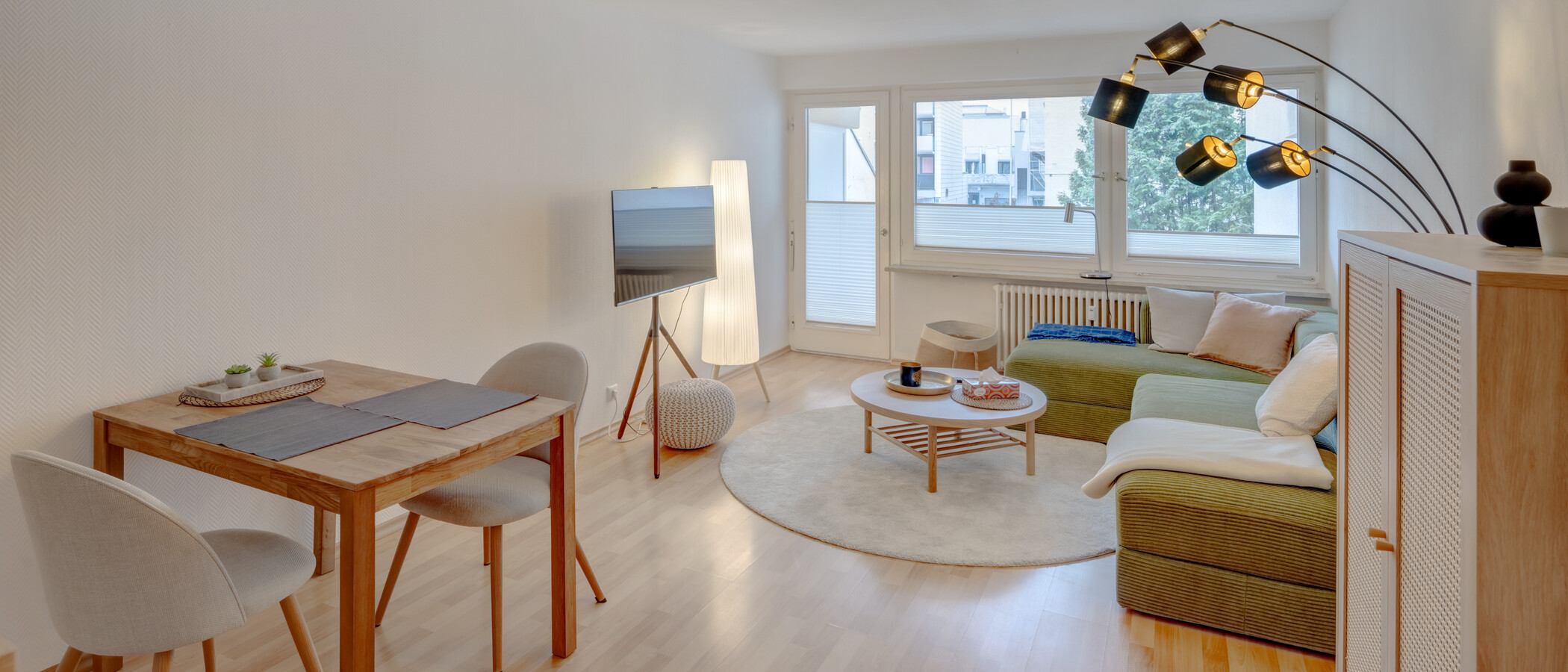apartamento München Schwanthalerhöhe 01 zona de día  4626