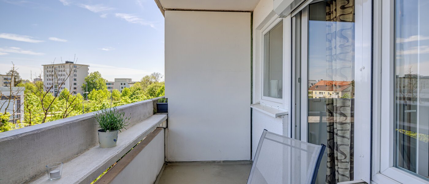 apartamento München Milbertshofen 02 balcón 4628
