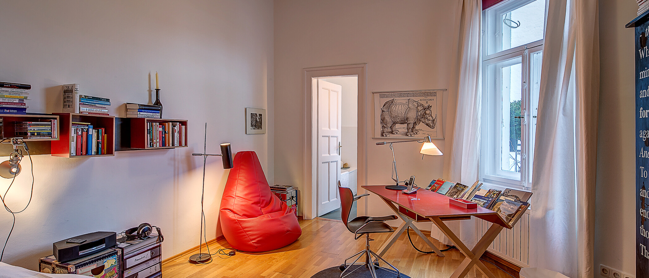 apartamento München Schwabing (links der Leopoldstraße) 01 salón 4661