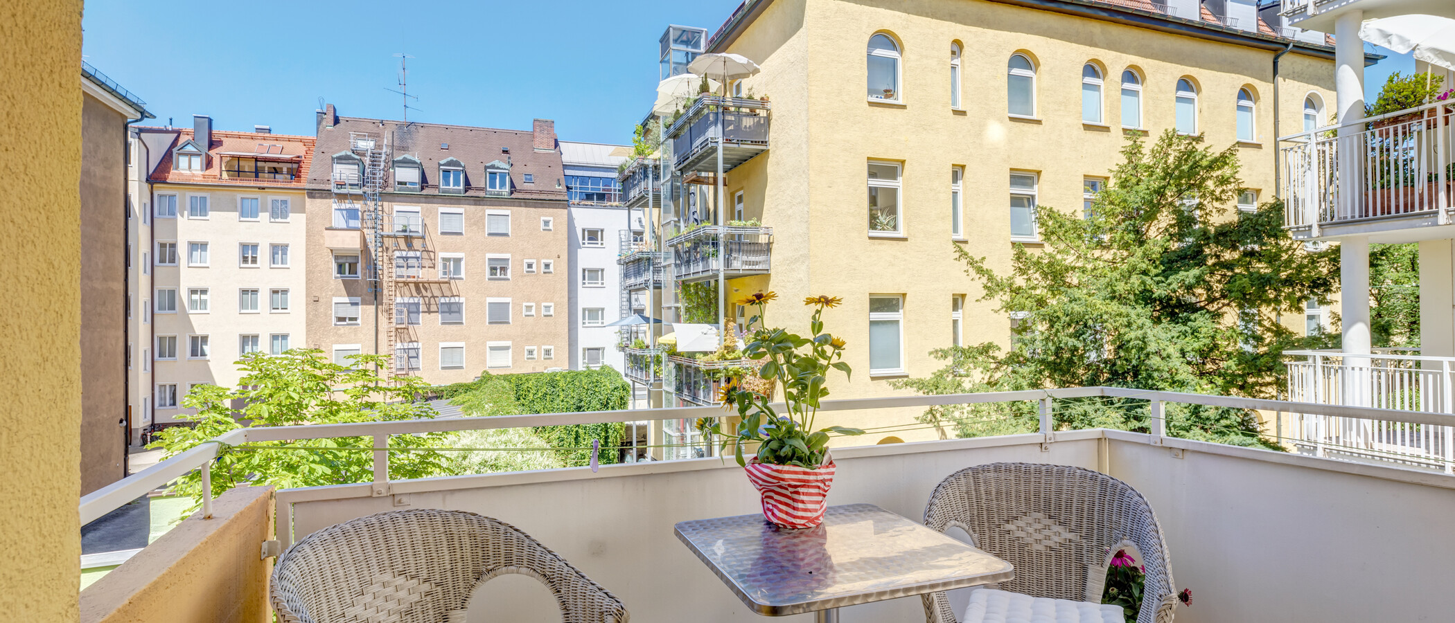 apartamento München Maxvorstadt - Universitätsviertel 01 balcón 4668