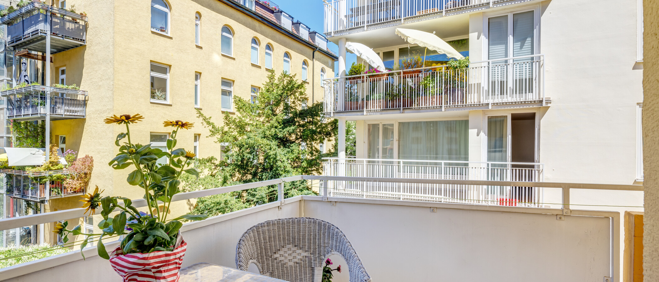 apartamento München Maxvorstadt - Universitätsviertel 02 balcón 4668