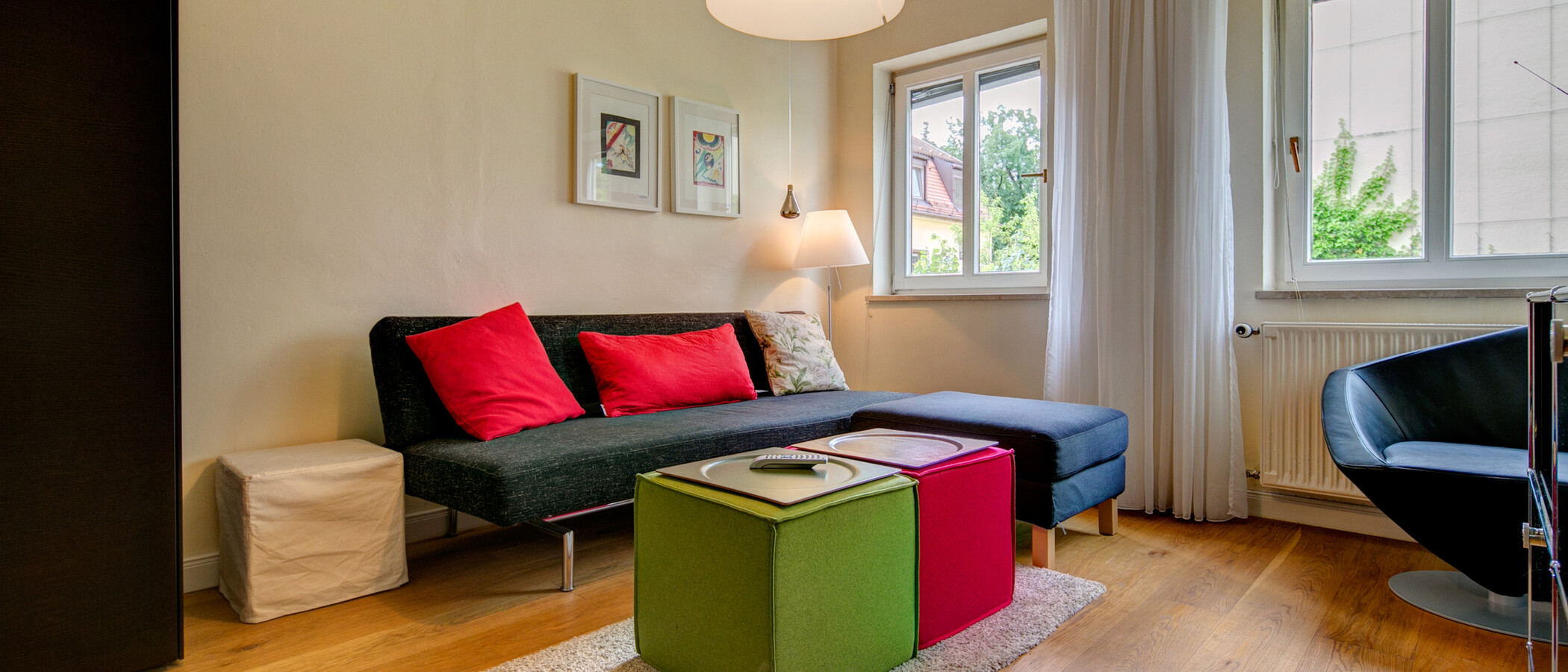 apartamento München Schwabing (links der Leopoldstraße) 02 salón 4673